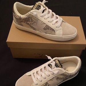 Vintage Havana - Kate Gold Snake Sneakers - NWT